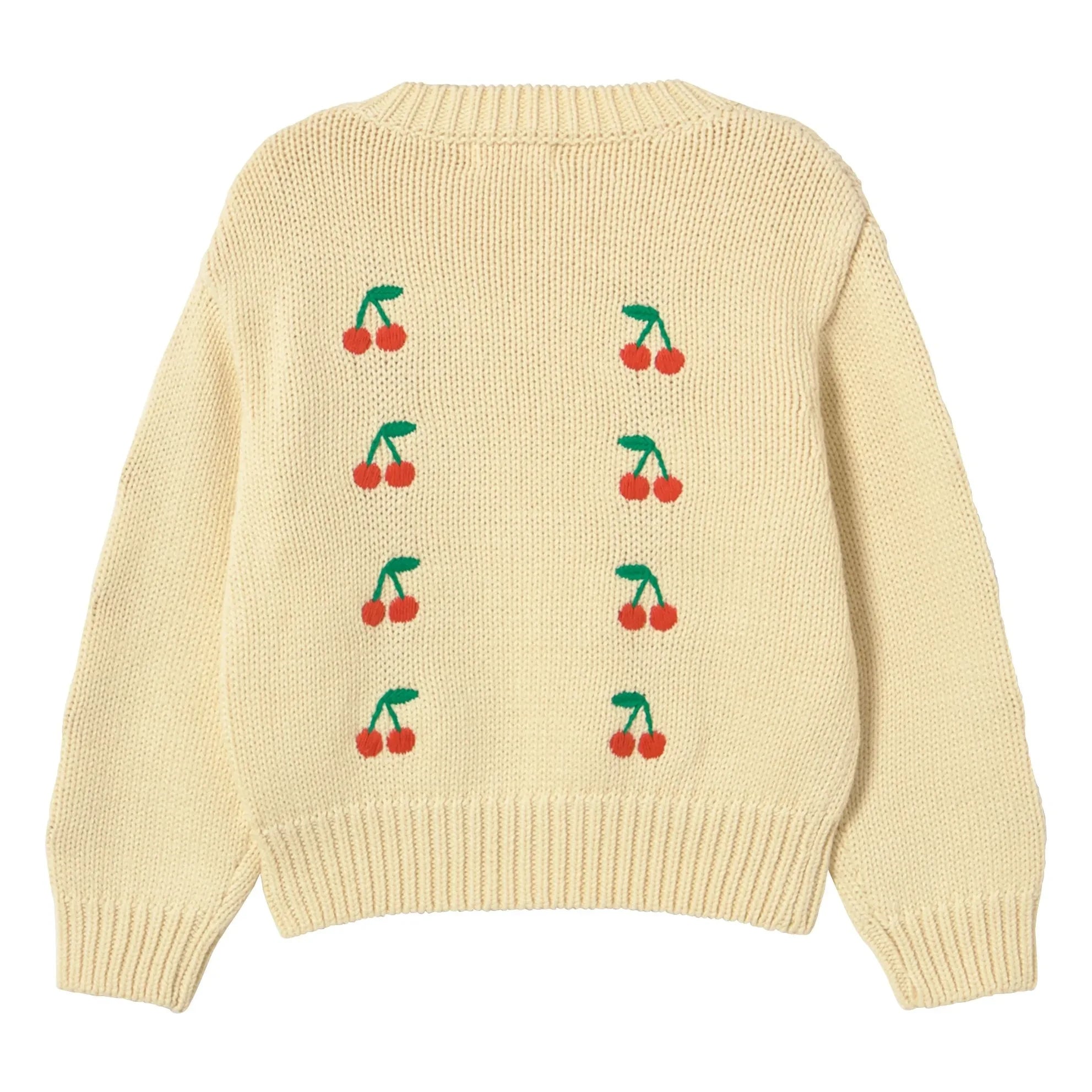 Tinycottons - Cherry Sweater | Light Yellow