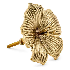 Doing Goods - Hailey Brass Door Handle | Gold