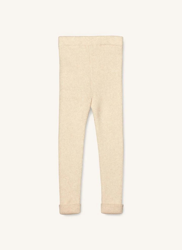 Fliink - Benna Ribbed Leggings | Ecru