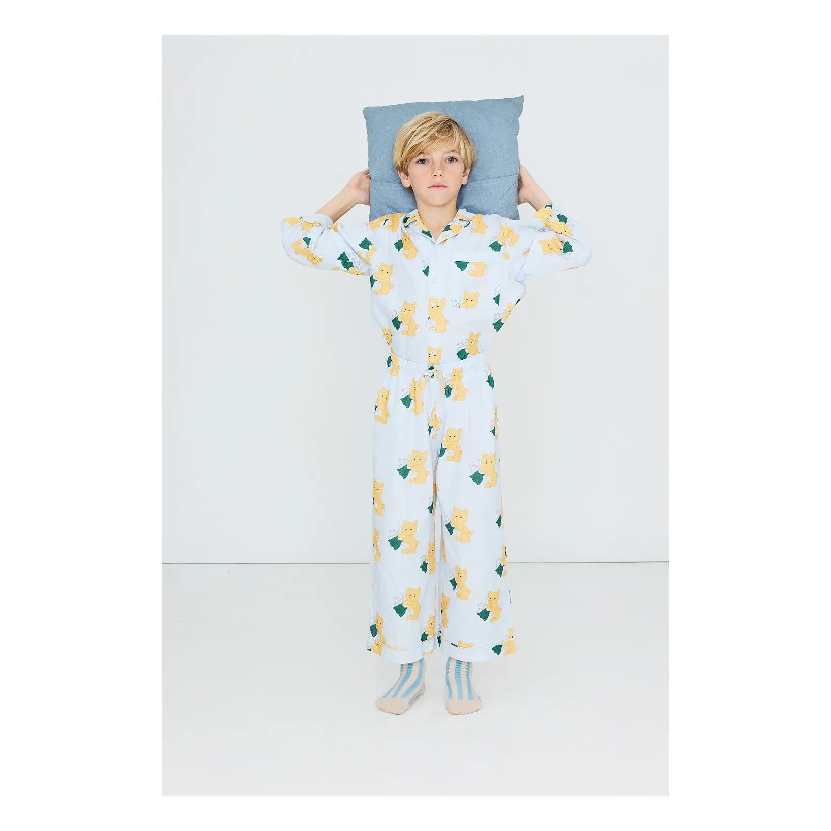 Tinycottons - Teddy Bear Pijama | Açık Mavi