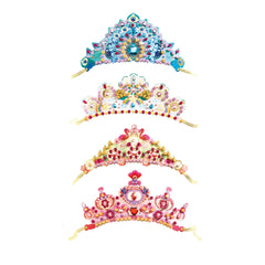 Djeco - Princess Crowns for Decorating - Set of 4
