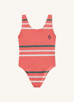 The Animals Observatory - Trout Recycled Polyester Swimsuit | Red