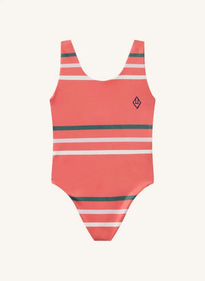 The Animals Observatory - Trout Recycled Polyester Swimsuit | Red