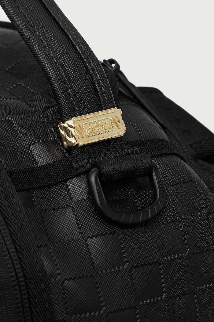 Sprayground - Black Faux Leather Backpack 910B8876NSZ