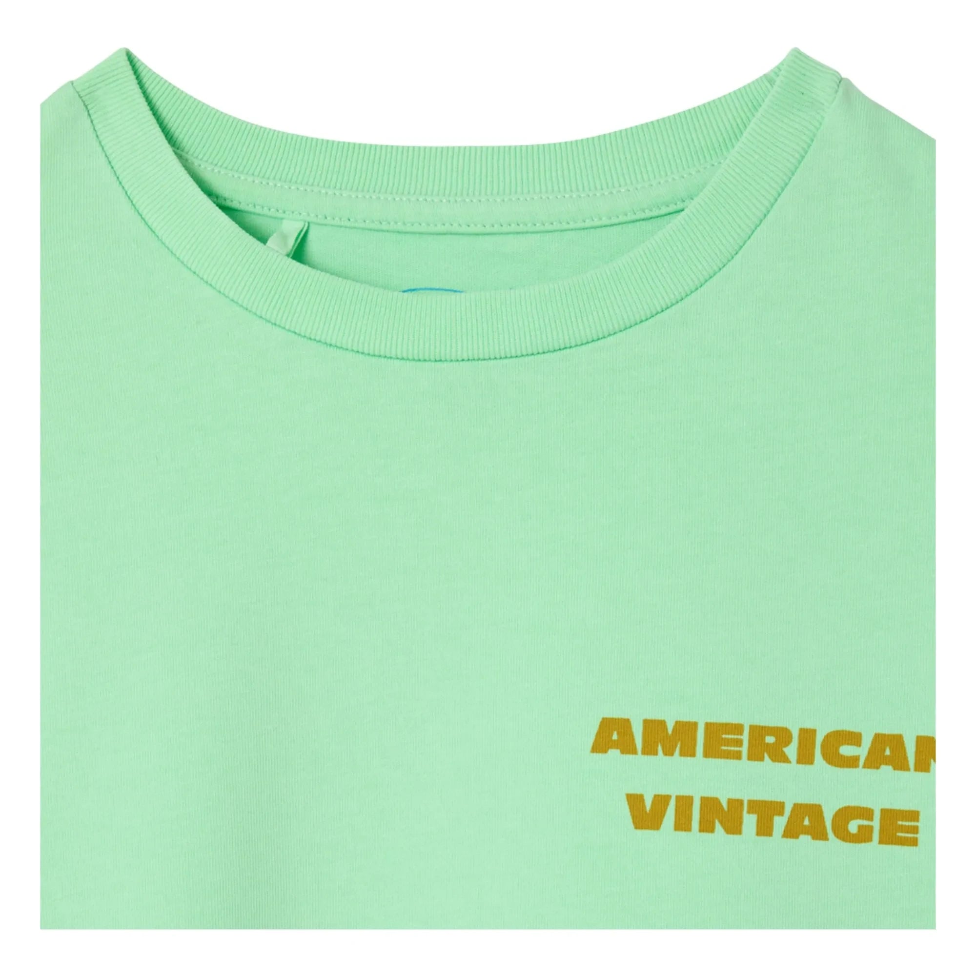 American Vintage - Fizvalley Ice Cream T-Shirt | Aqua