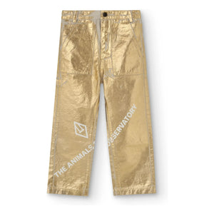 The Animals Observatory - Shiny Condor Pants | Gold