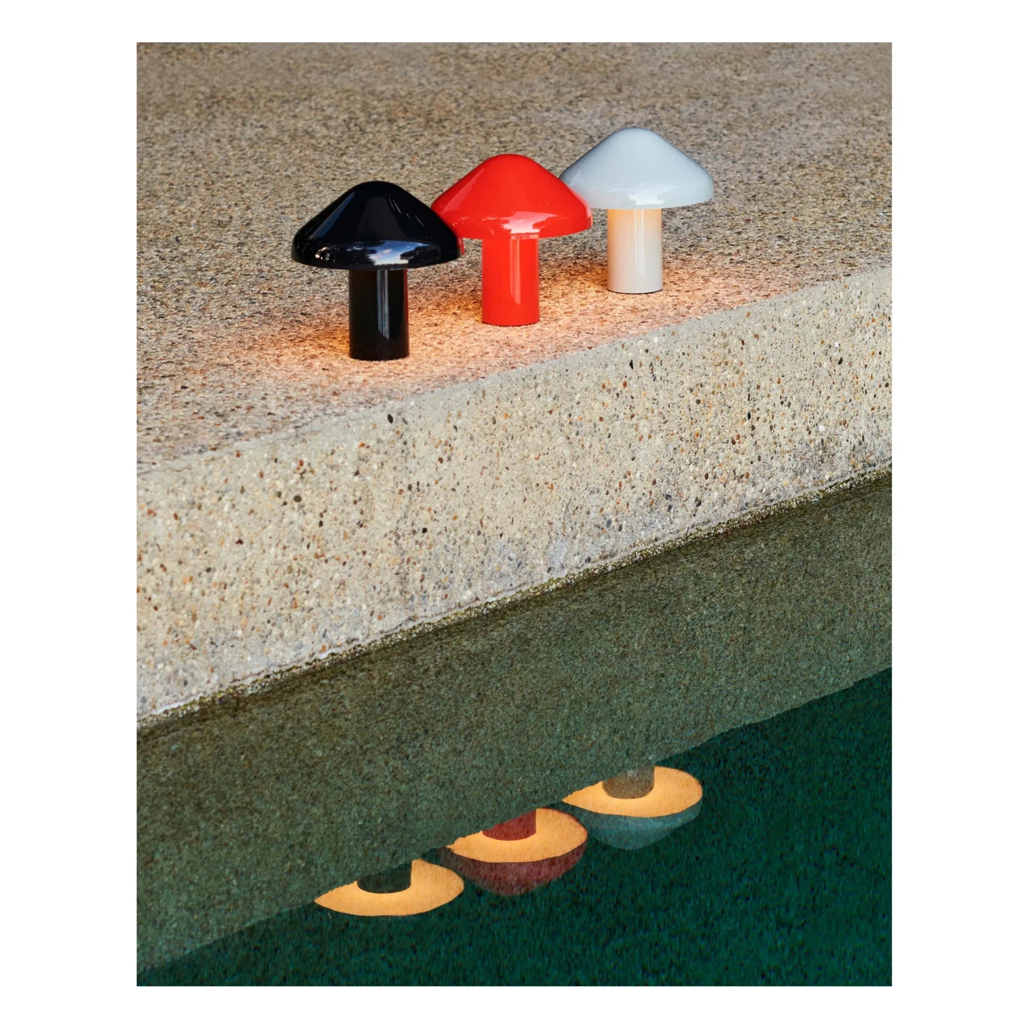Hay - Pao Portable Table Lamp | Cream