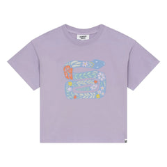 Hundred Pieces - Luna Snake T-Shirt Organic Cotton | Lavender