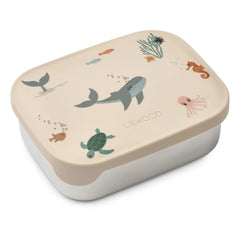Liewood - Lunch Box Arthur | Marine/Beige