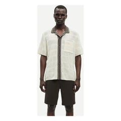 Samsoe Samsoe - Sapercy Short Sleeve Knit Shirt | White