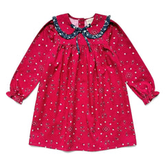 Louis Louise - Benjamine Bandana Elbise | Kırmızı