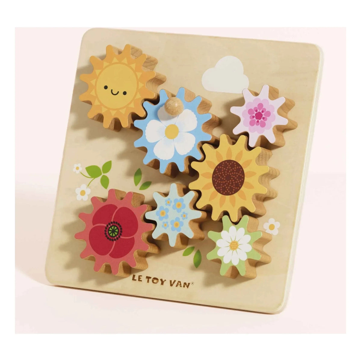 Le Toy Van - Wooden Gears Bees and Flowers