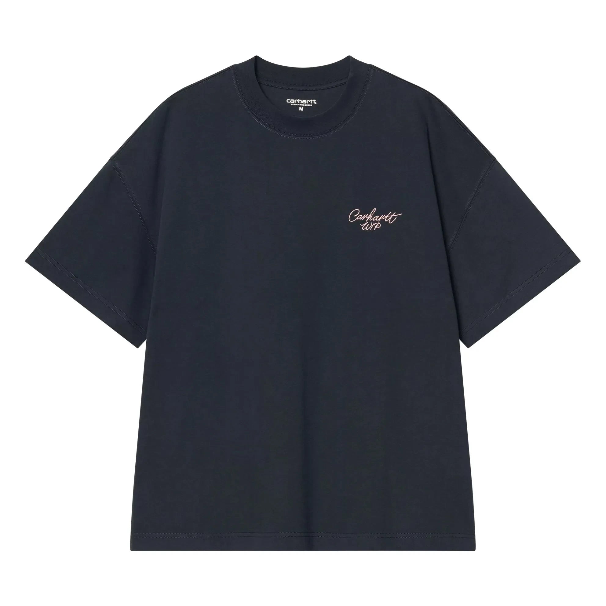 Carhartt WIP - S/S Signature Script T-Shirt | Midnight blue