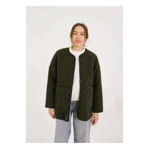Sacrécoeur - Bari Greenlake Pure Wool Jacket | Green