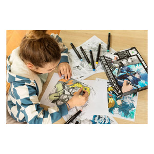 Sycomore - Manga - Organizer and Warrior Heroes Felt-tip Pens