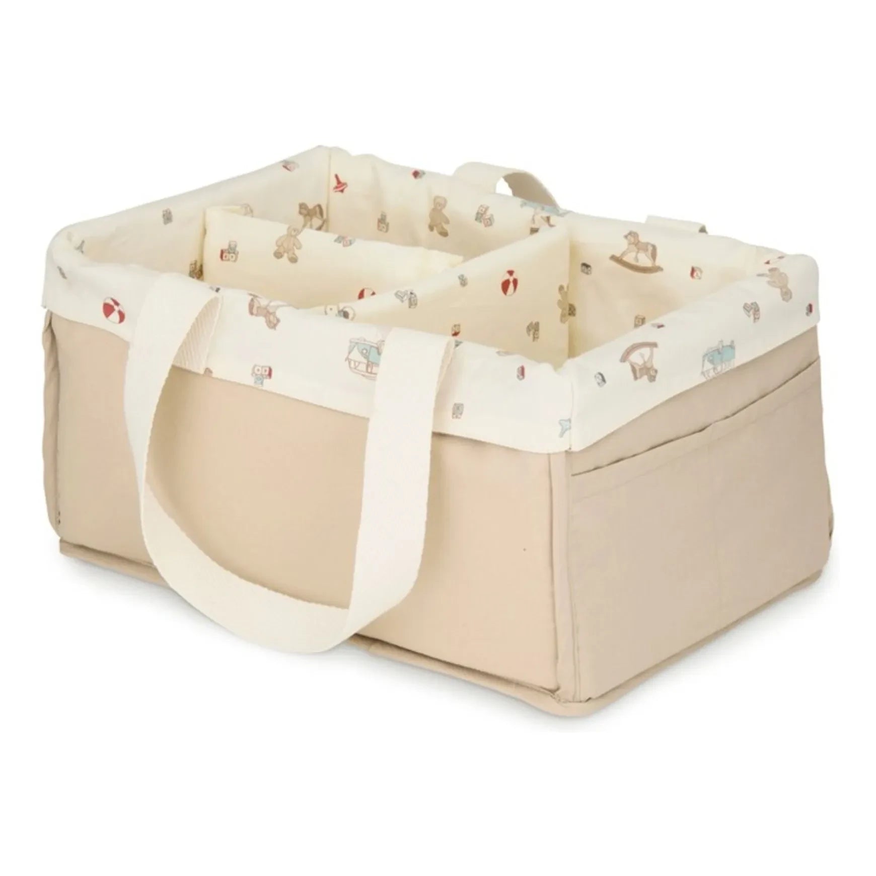 Cam Cam - Vintage Toys compartment organizer | Beige
