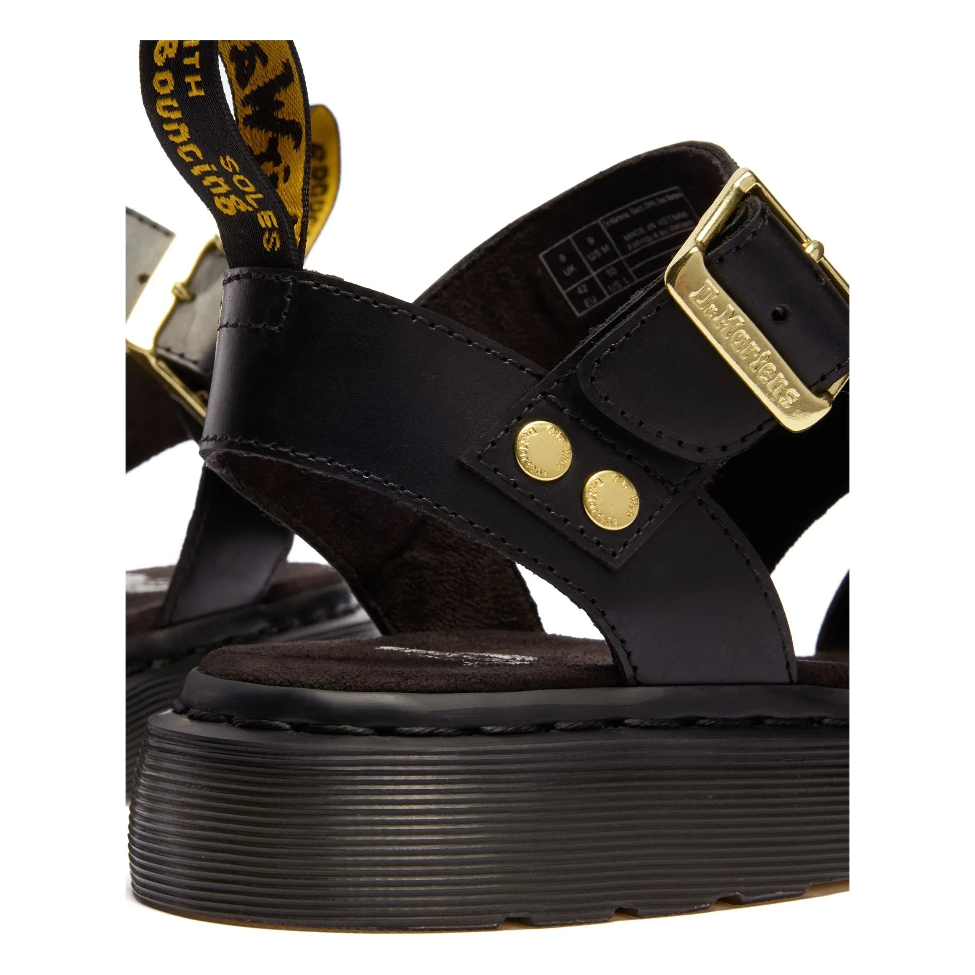 Dr Martens - Gryphon sandaletler | Siyah