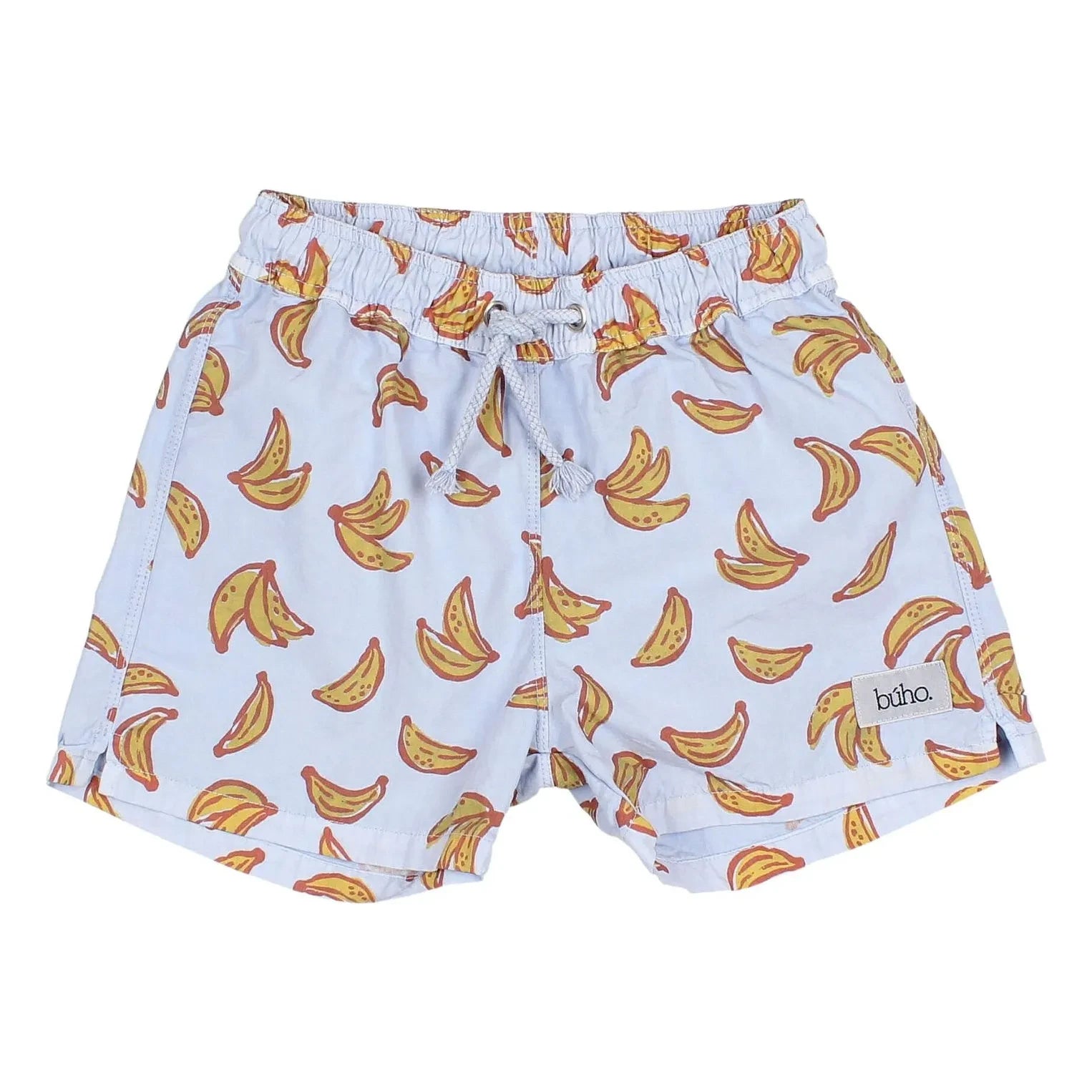 Búho - Banana Poplin Organik Pamuklu Mayo Şortu | Buz Mavisi