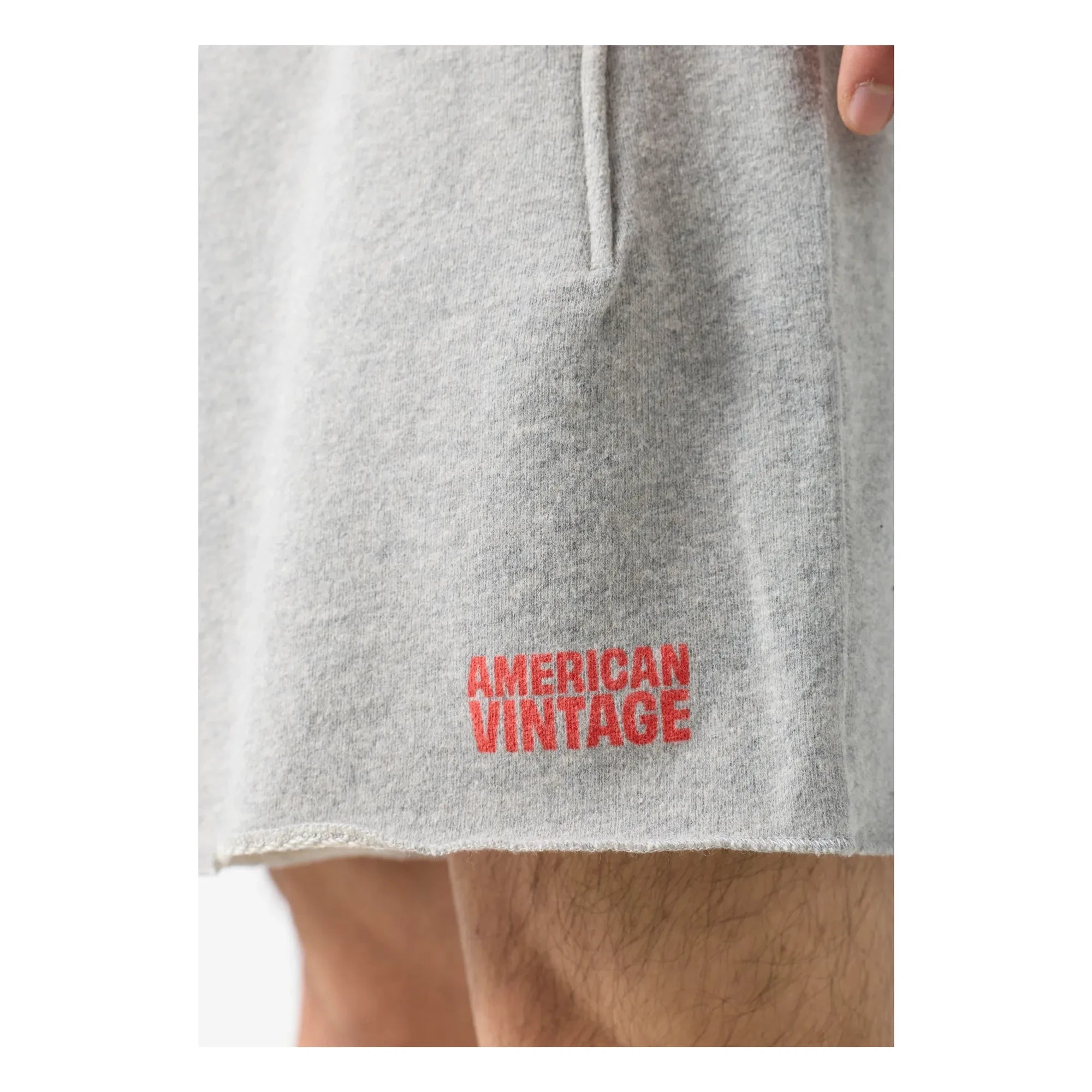 American Vintage - Short Uni | Heather gray