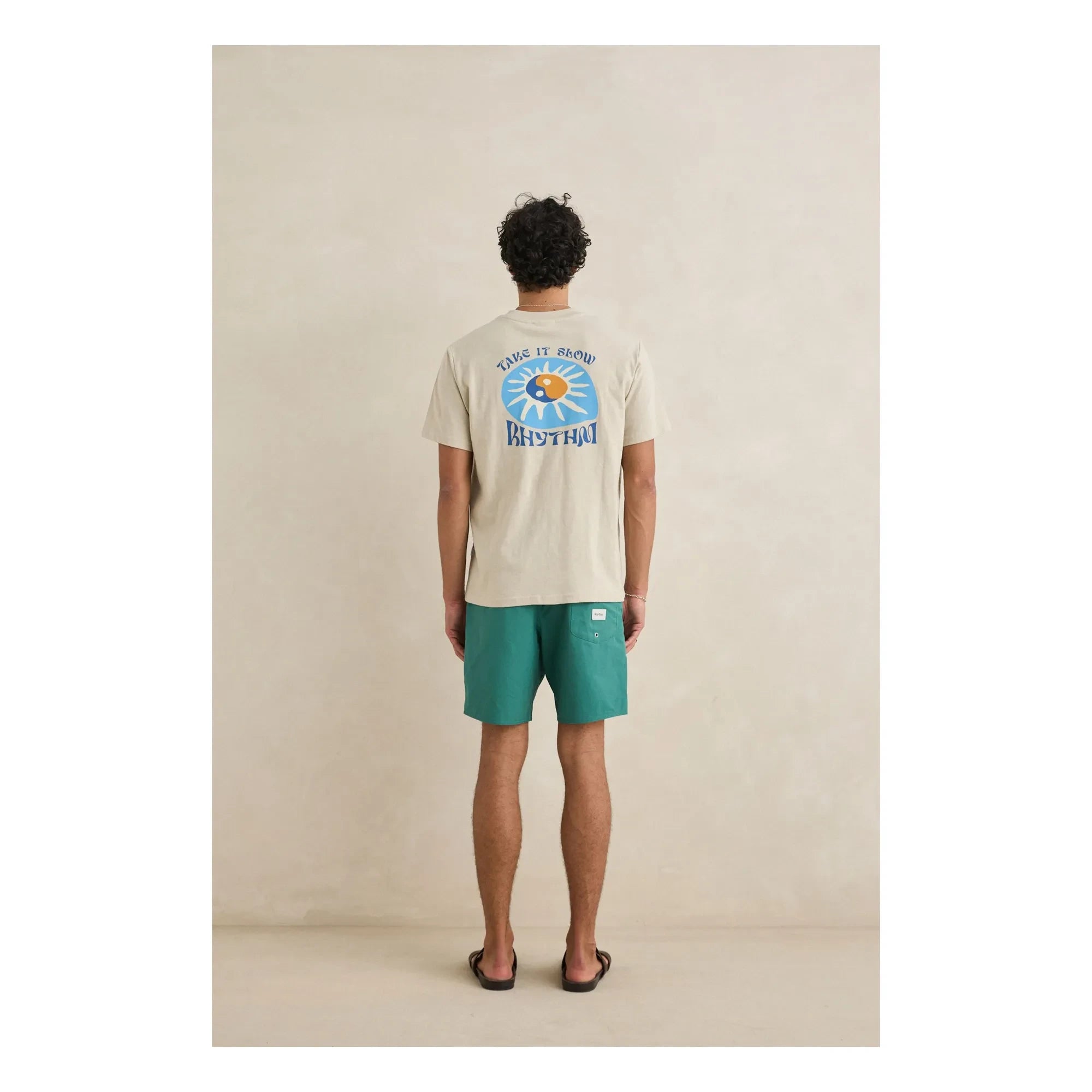 Rhythm - Slow Down T-shirt | Beige