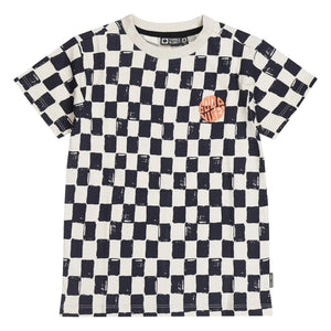 Tumble N'Dry - Organic Cotton Fitted T-Shirt | Dark Blue