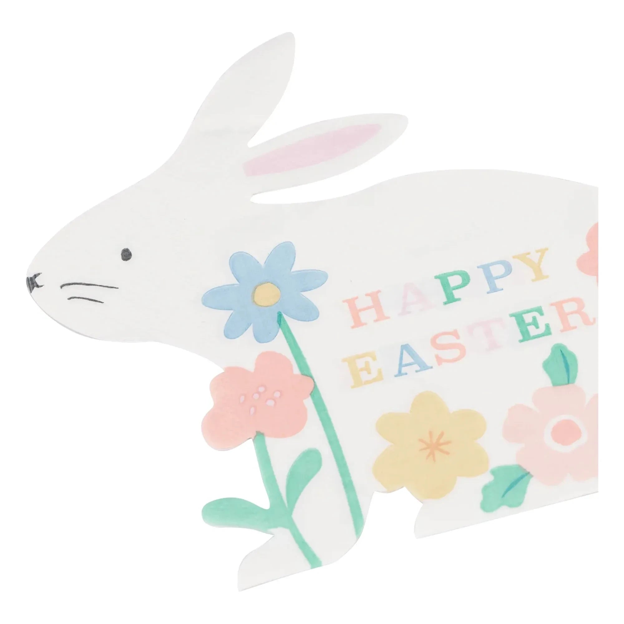 Meri Meri - Bunnies paper towels - Set of 16