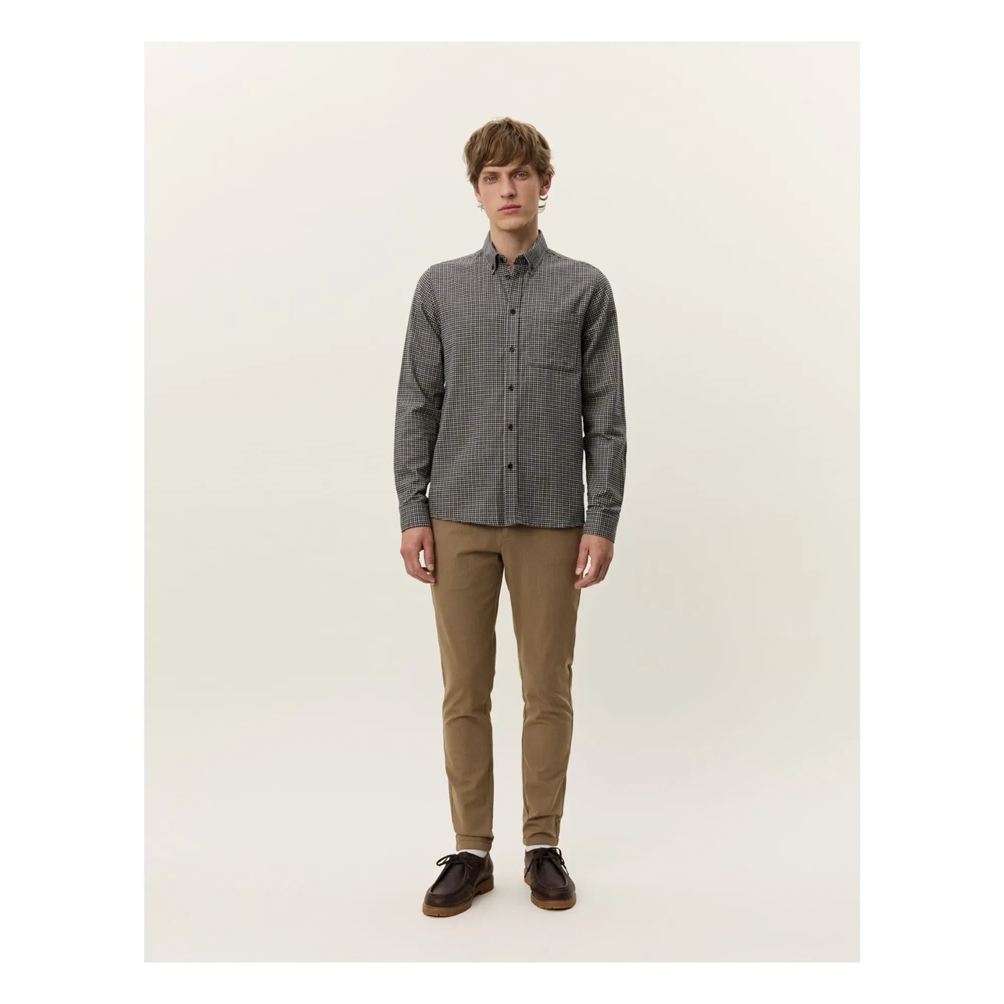 Les Deux - Konrad Ekose Flannel Shirt | Off-White