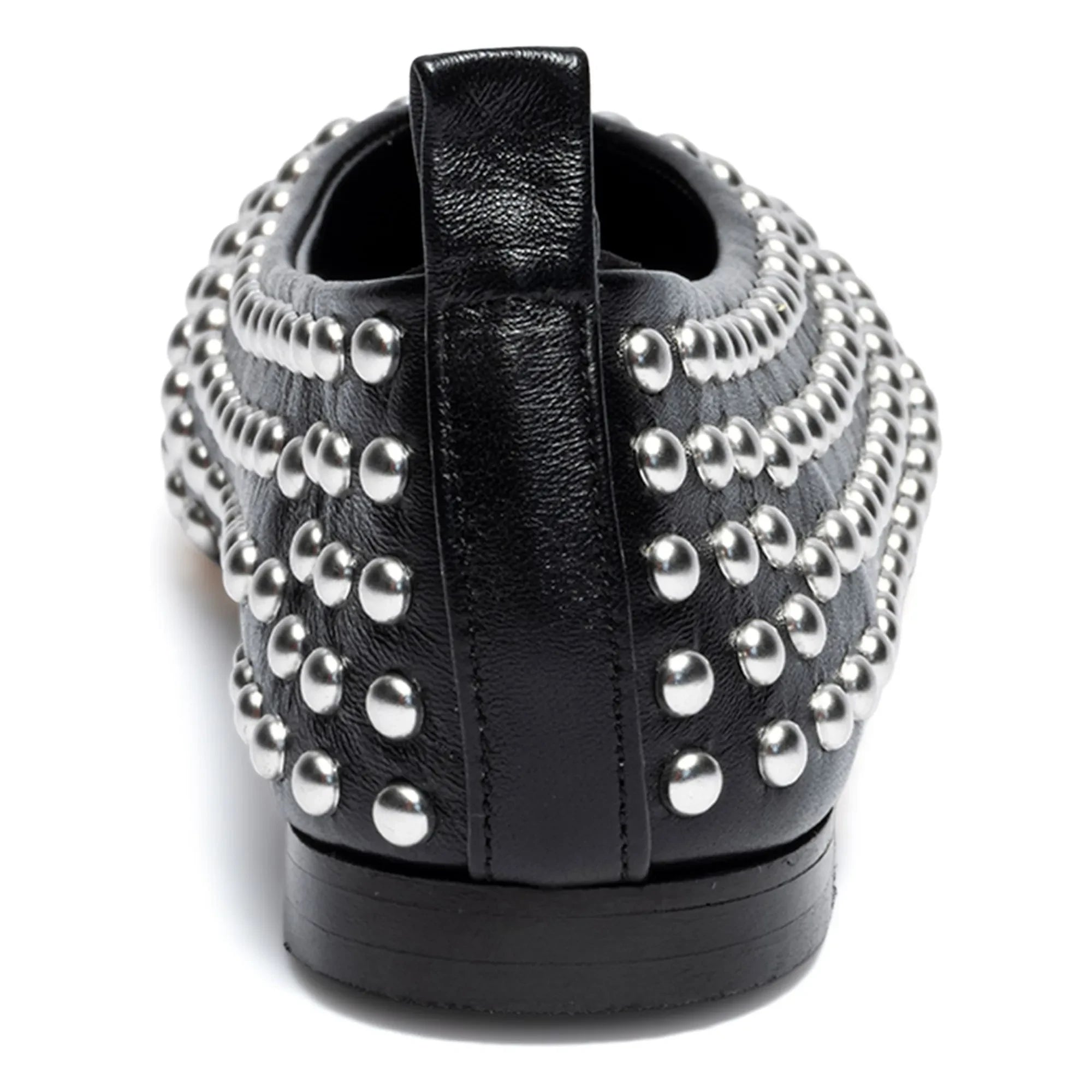 Odare - Alba Nappa Leather Ballerinas | Black