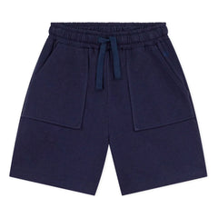 Petit Bateau - Organic Cotton Bermuda Shorts | Dark Blue