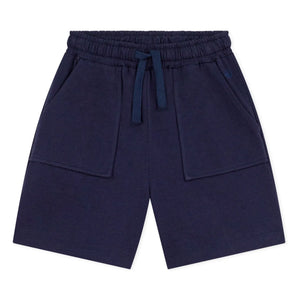 Petit Bateau - Organic Cotton Bermuda Shorts | Dark Blue