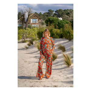 Paloma Collection - Andrea Poppy Hamile Pantolonu | Kırmızı