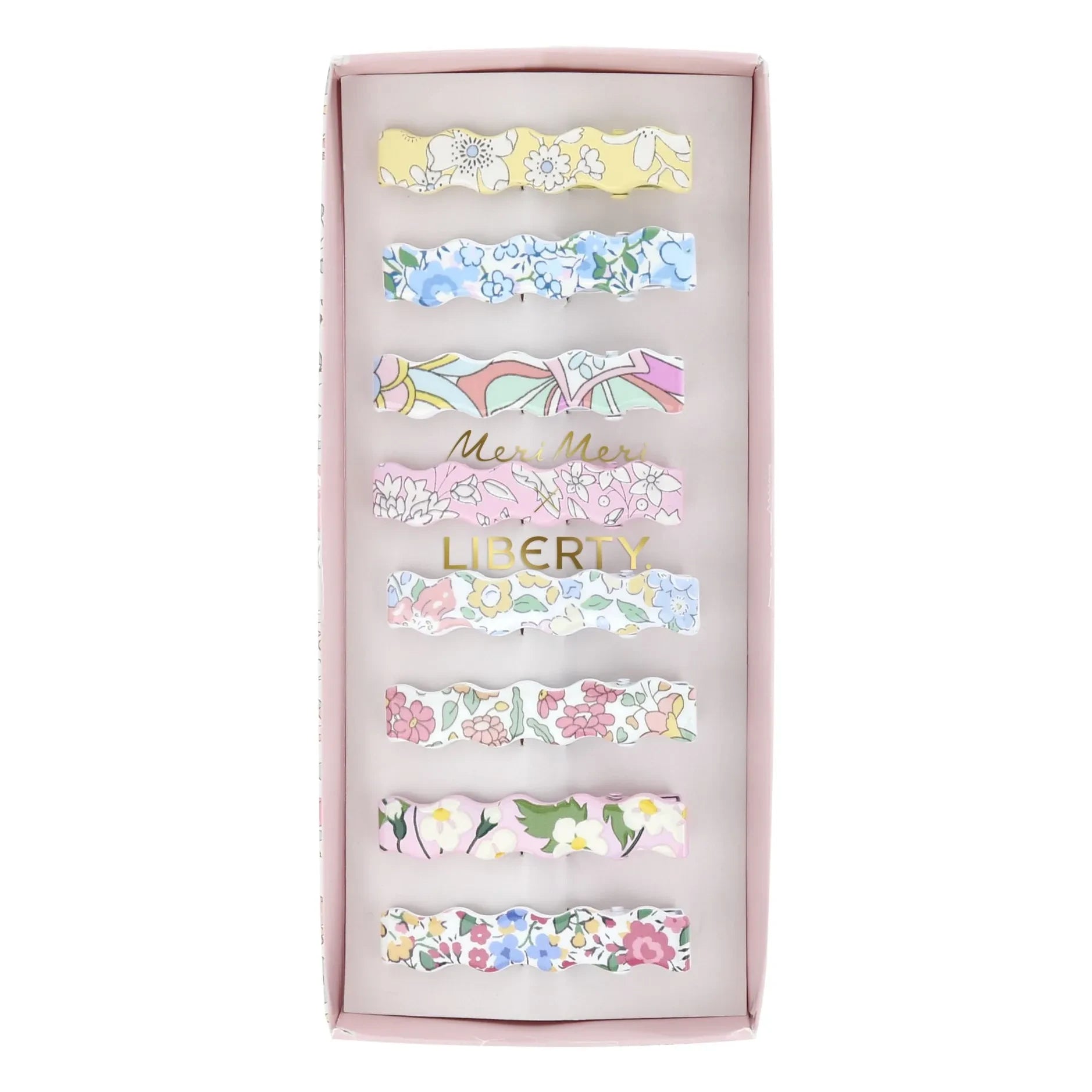 Meri Meri - Hair Clips - Meri Meri x Liberty - Set of 8