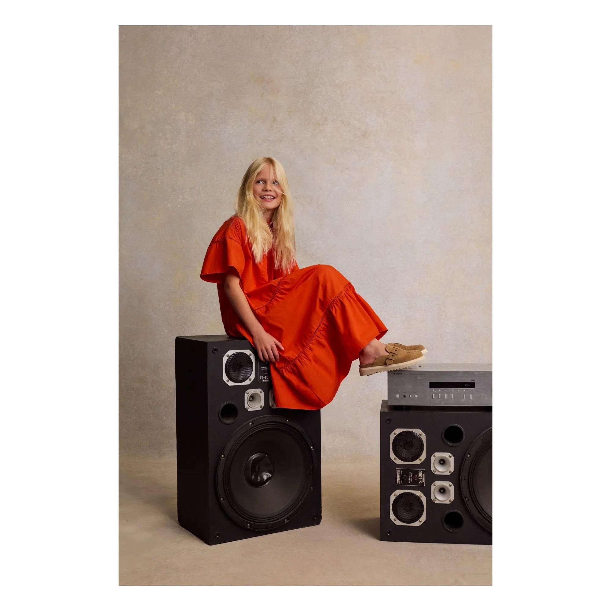 Zadig & Voltaire - Button-Down Ruffle Dress | Blood orange