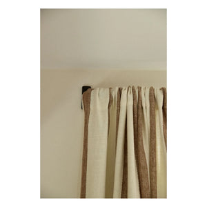 Gabrielle Paris - Bastide Washed Linen Curtain | Terracotta