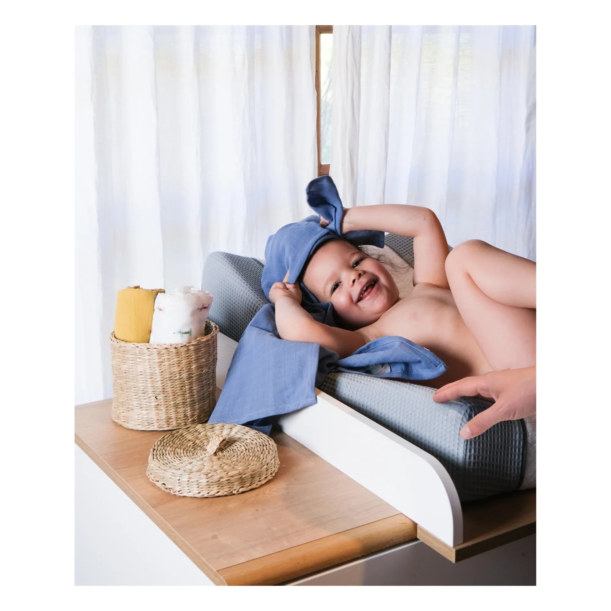 Béaba - Sofalange Changing Mat Cover | Light Gray