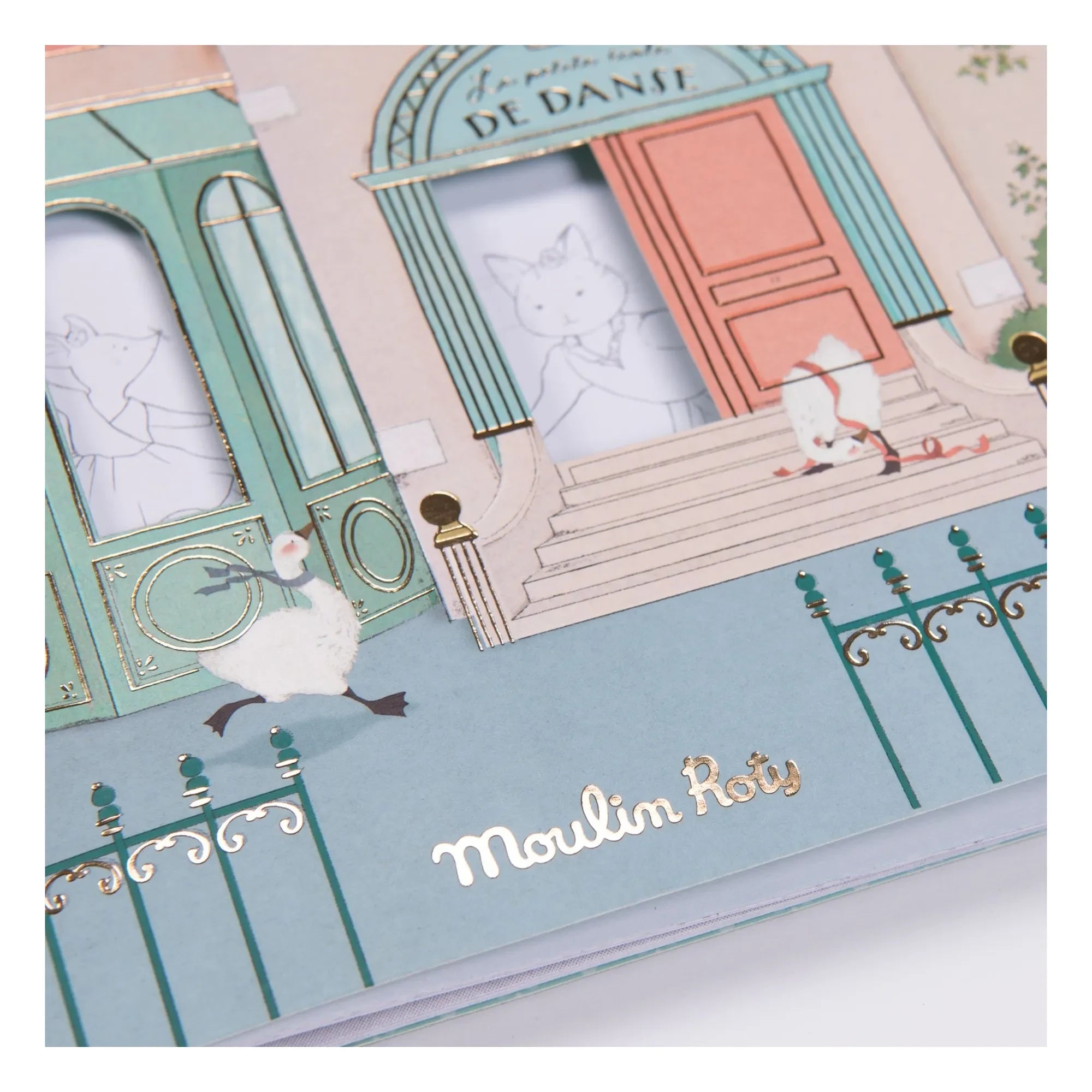 Moulin Roty - Sticker Booklet - La petite école de danse