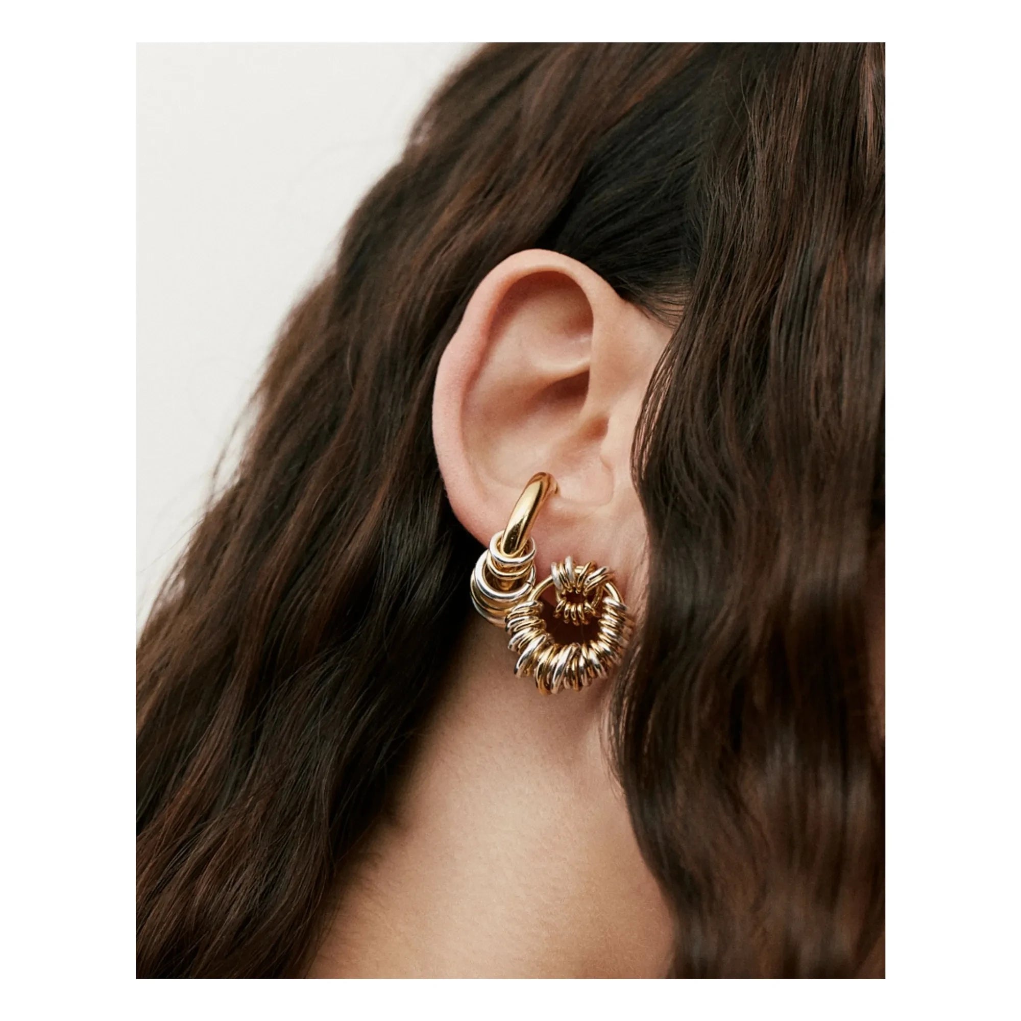 Sigal - Klik Earrings | Gold/Silver