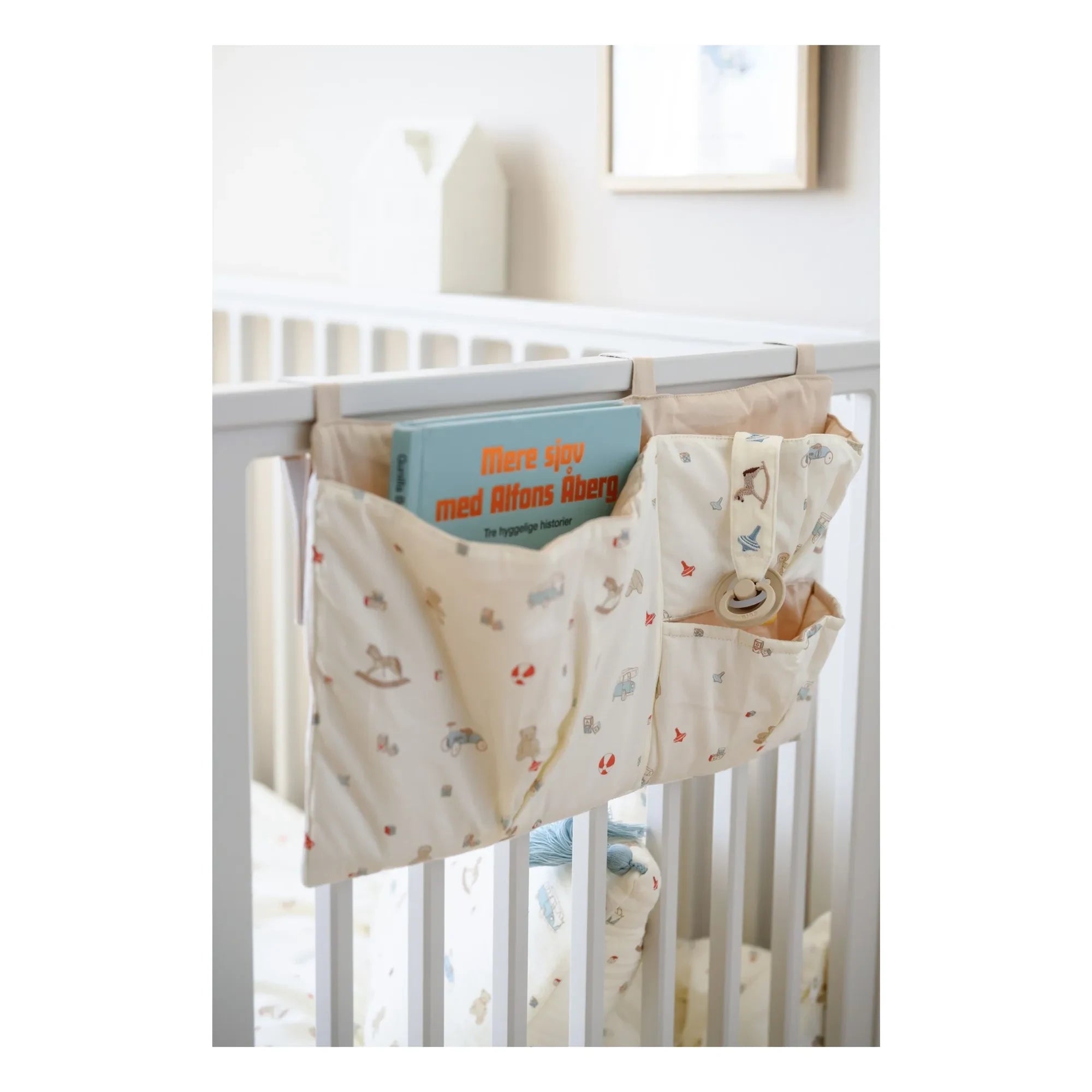 Cam Cam - Vintage Toys Baby Bed Cover | Beige