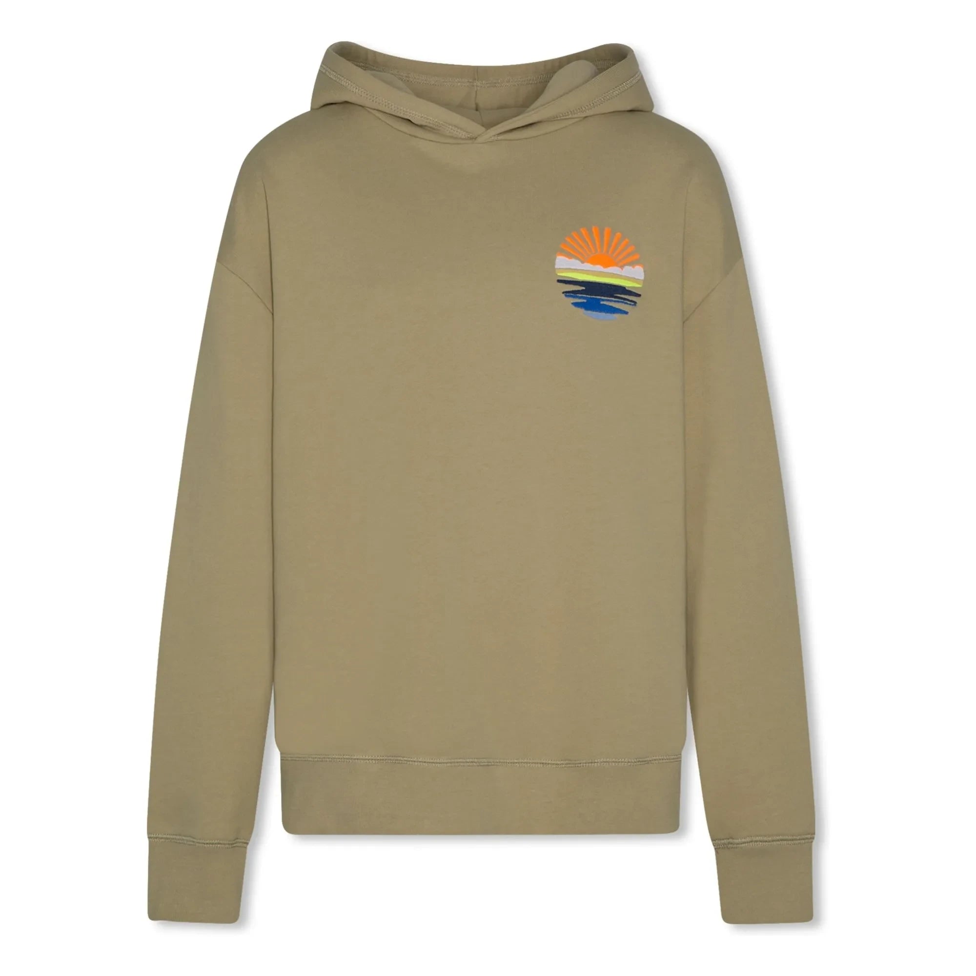 AO76 - Arthur Sunbay sweatshirt Geri dönüştürülmüş pamuk | Haki