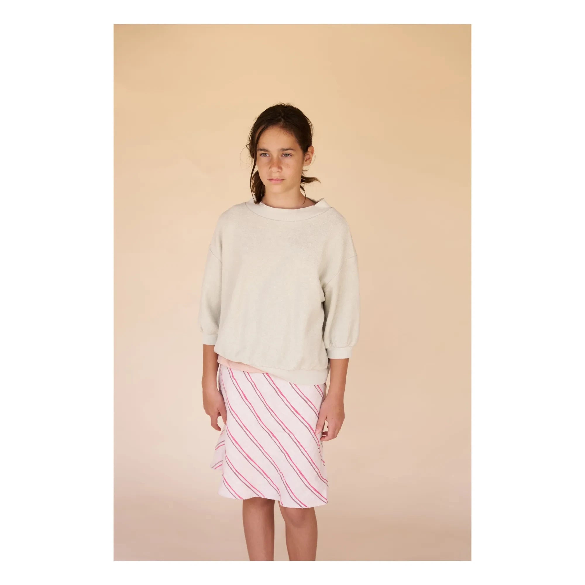 Longlivethequeen - Gray Boxy Sweatshirt