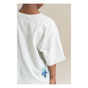 Jenest - Mase JNST Organic Cotton T-Shirt | Light Gray