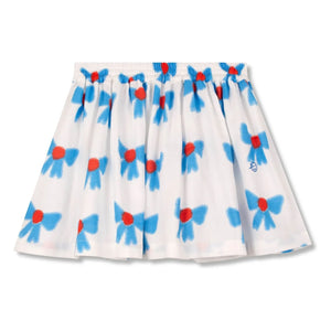 Wynken - Organic Cotton Knotted Skirt | Ecru