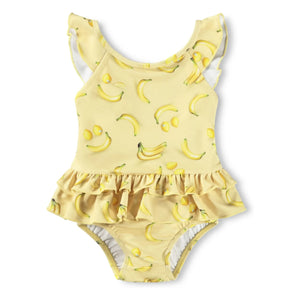 Molo - Nalani Banana Pattern Swimsuit | Yellow