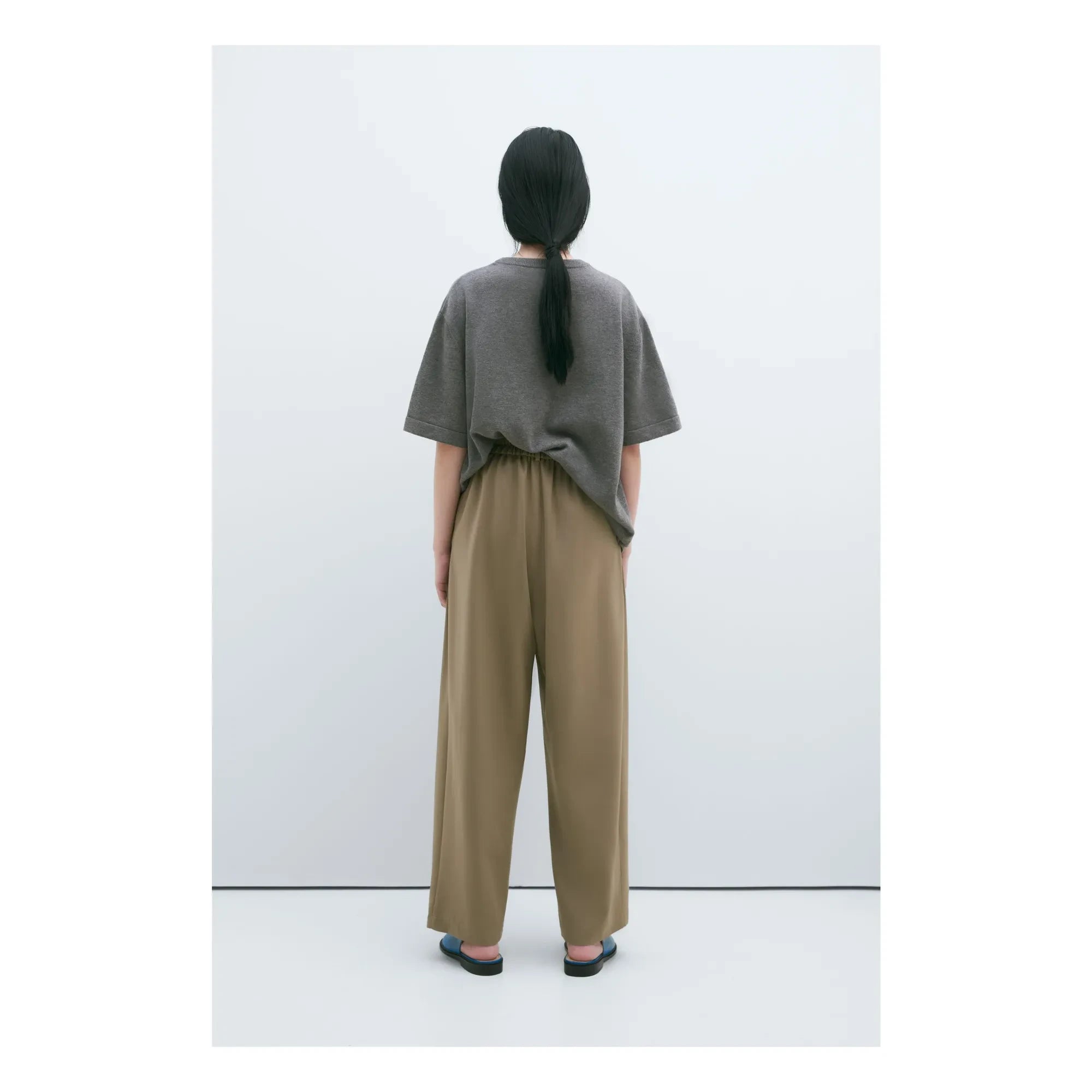 Cordera - Virjinal Wool Tailored Pants with Pockets | Camel