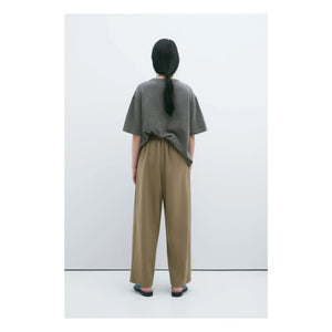 Cordera - Virjinal Wool Tailored Pants with Pockets | Camel