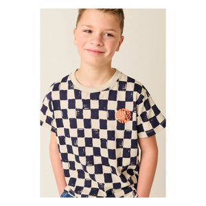 Tumble N'Dry - Organic Cotton Fitted T-Shirt | Dark Blue