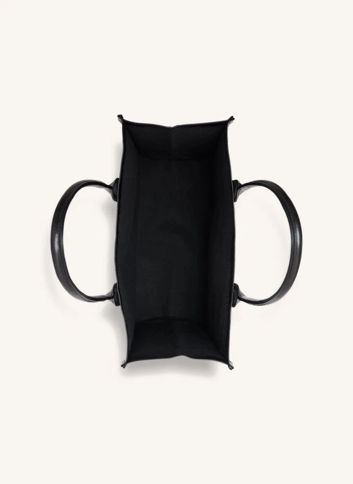 Anine Bing - Leonie Cotton tote bag | Black