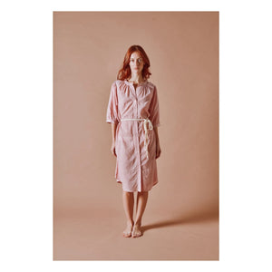 Emile et Ida - Pink Kadhi Cotton Dress