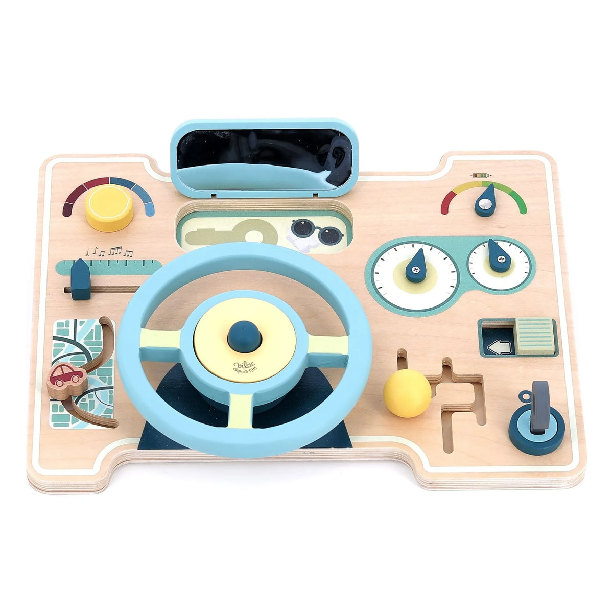 Vilac - My first car Activity and learning card