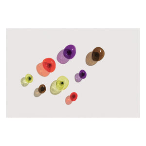 Petite Friture - Bubble Small Glass Coat Hook | Brown